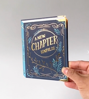new chapter pop-up card
