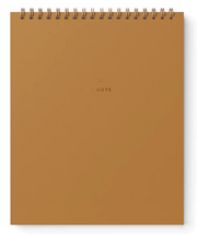 to note lined notebook - various colors