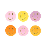 happy face icons surprise balls