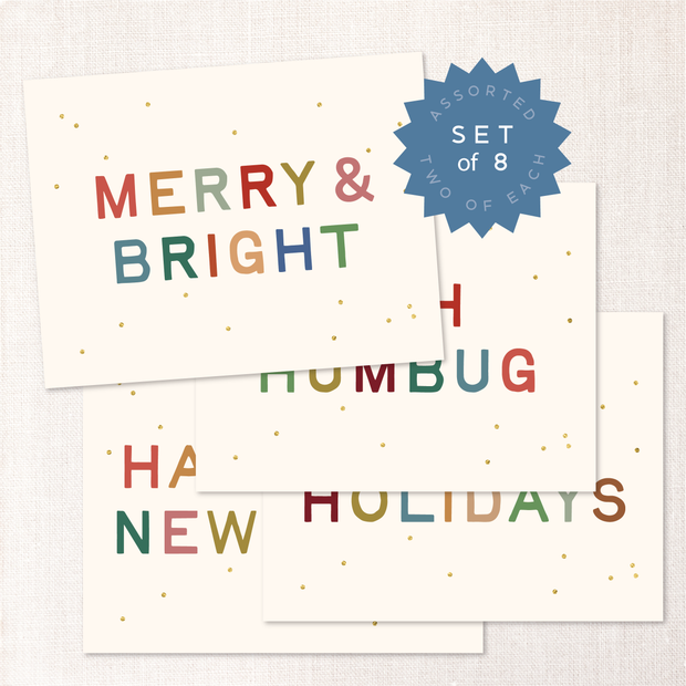 Winter Break Holiday Cards (Assorted Set of 8)