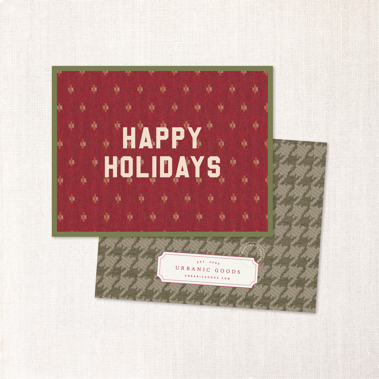 Bundled Up Holiday Cards (Singles or Sets of 6)