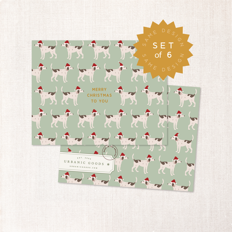 Santa's Little Helper Cards (Set of 6)