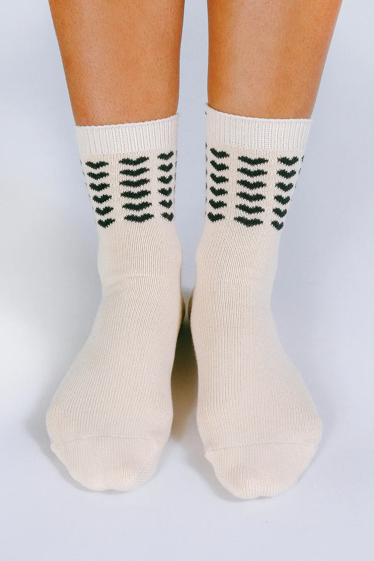 sweet heart ankle sock