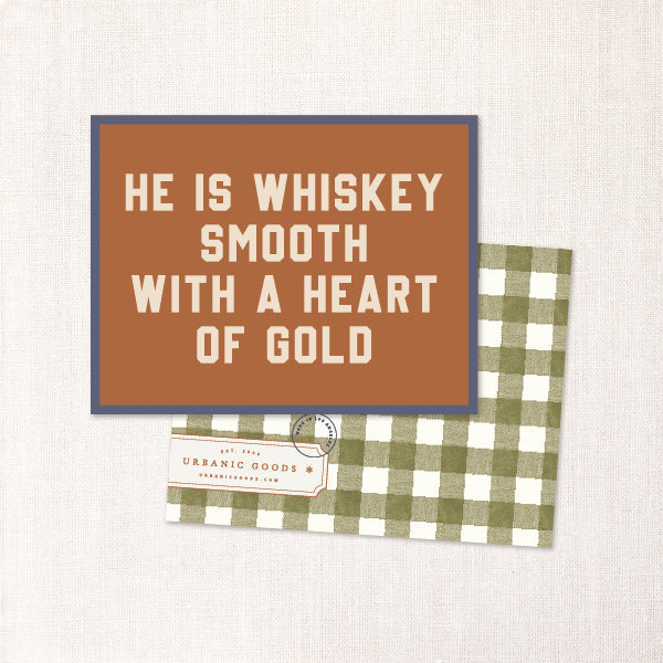 Whisky Smooth Card