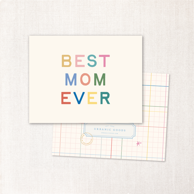 best mom ever card