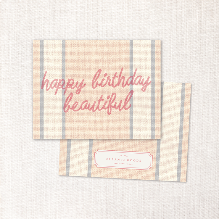 happy birthday beautiful card