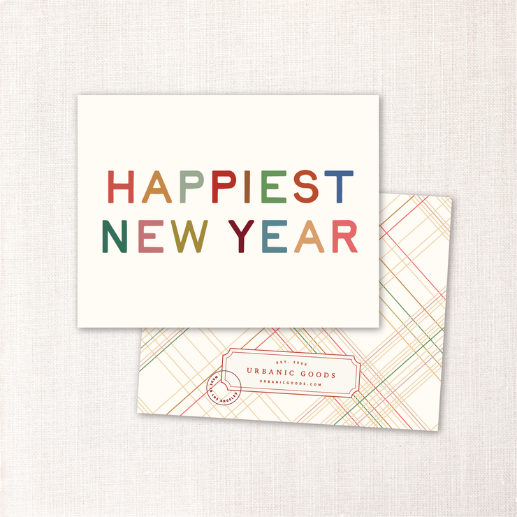 happiest new year card