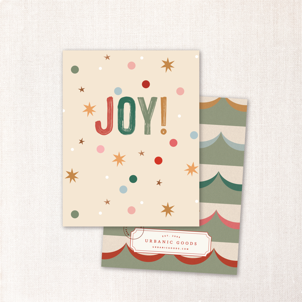 joy! card - single or set of 6