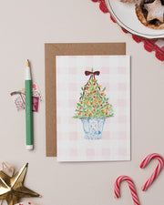 christmas tree check card