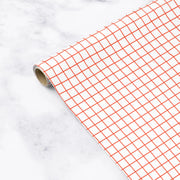 graph paper grid wrap - single sheet or set of 3