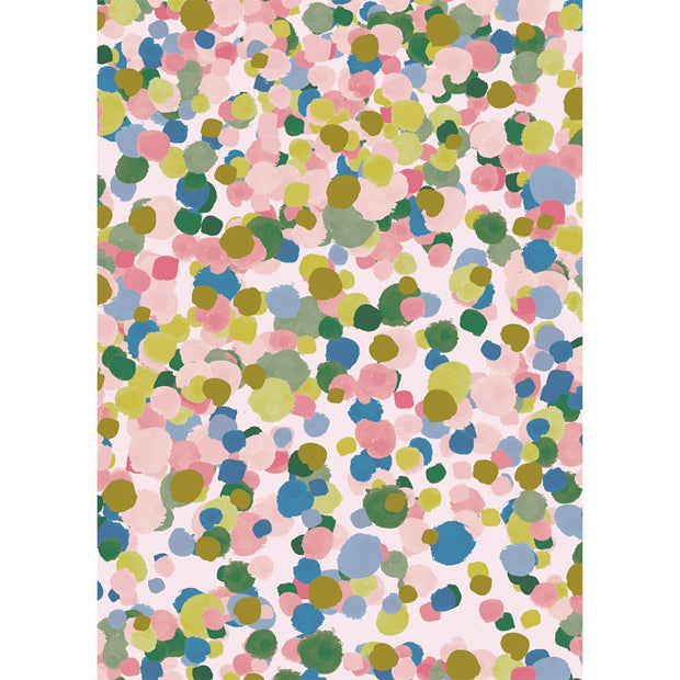 colorful confetti wrap sheet