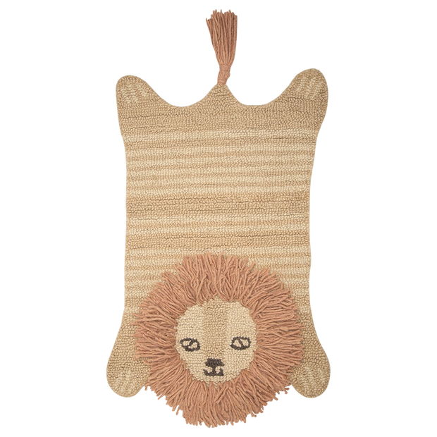 lion shape rug