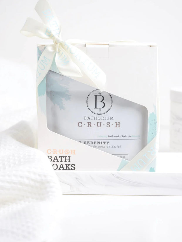 crush bath gift set - set of 6