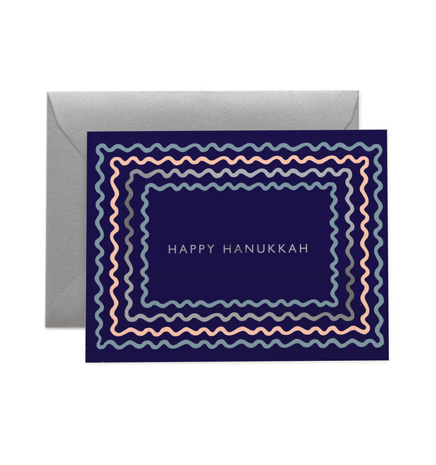 hanukkah ribbon card