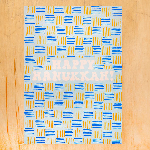 happy hanukkah card