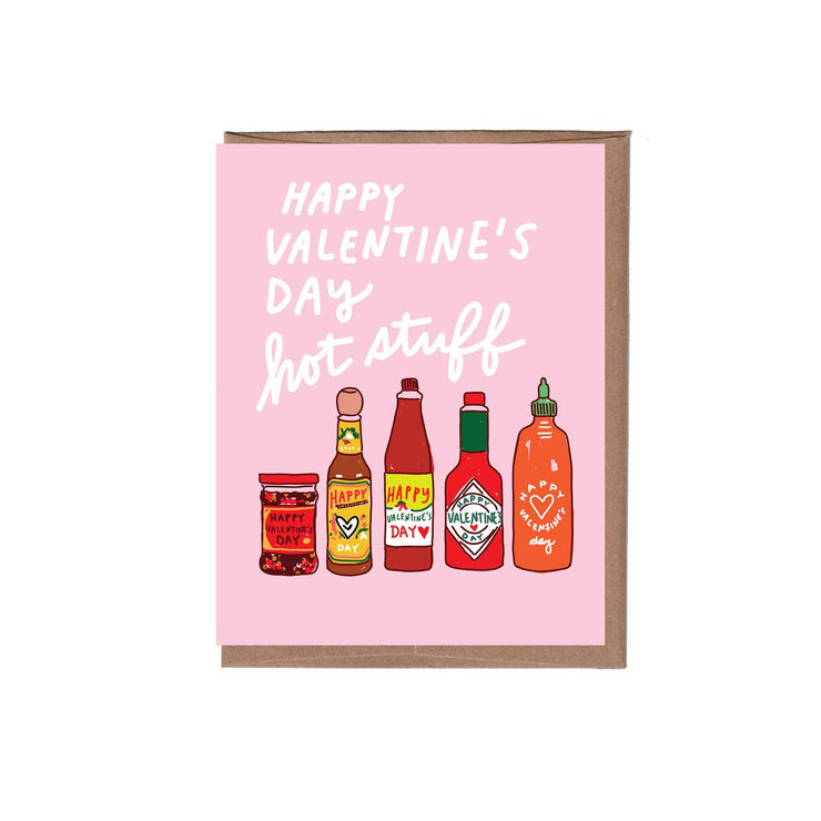 hot sauce valentine's day card