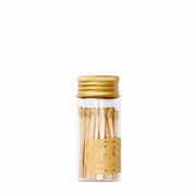 glass allumette match jar- various colors