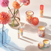 dahlia fleur tin candle - various scents