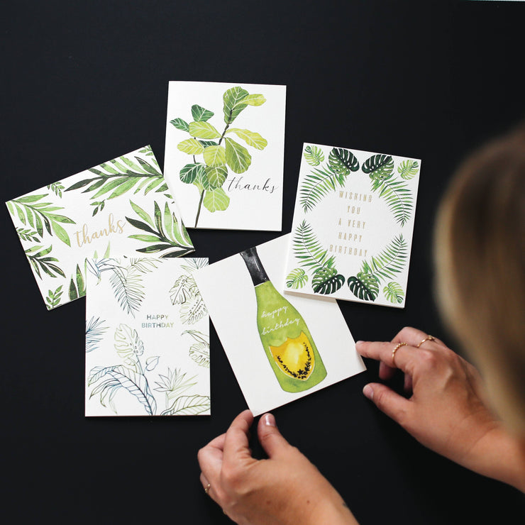 fiddle leaf thanks card