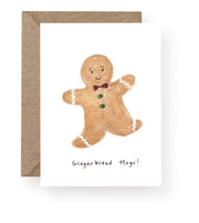 gingerbread hugs card