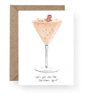 gingerbread martini card