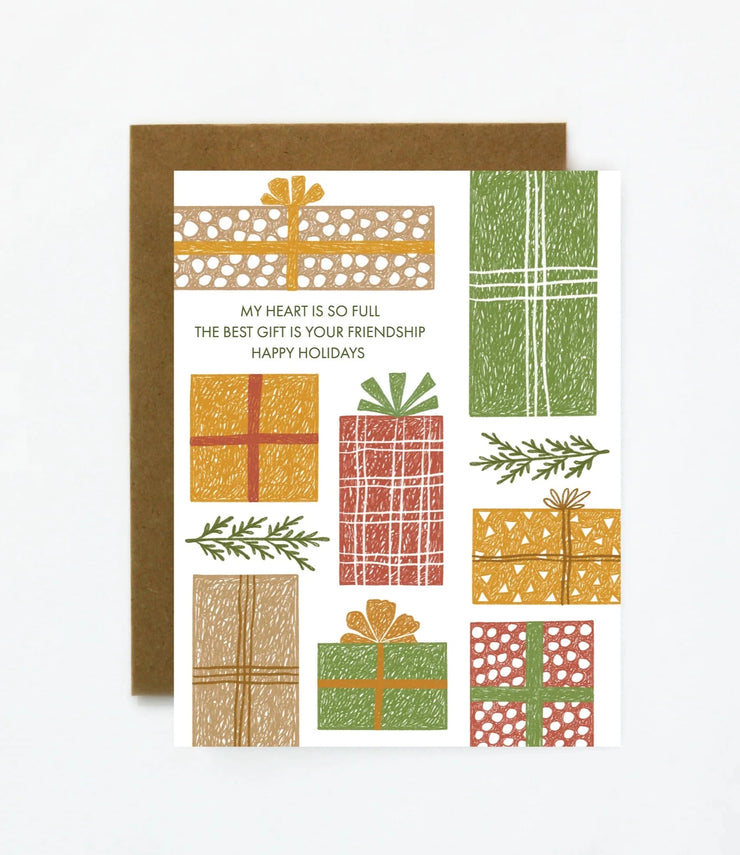 holiday gifts card