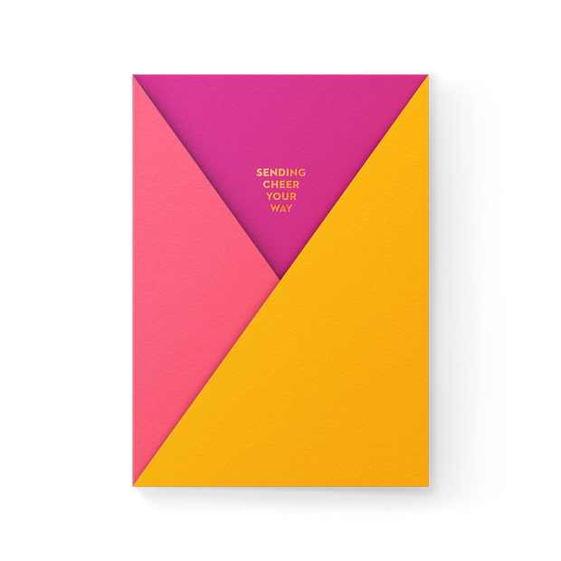 sending cheer greeting card