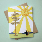Choose Adventure Grad Card