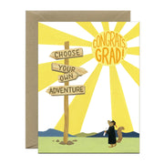 Choose Adventure Grad Card