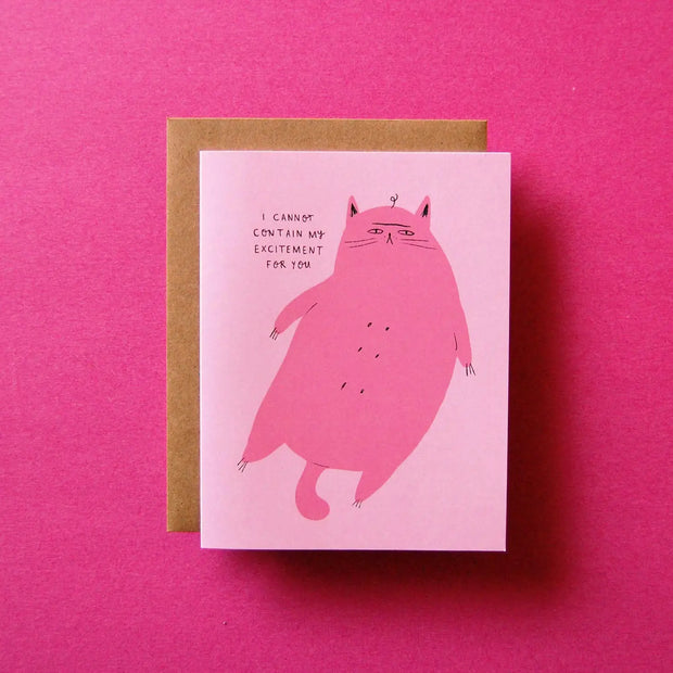 indifferent kitty card