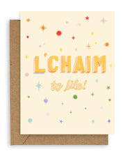 l'chaim to life card