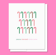 candy canes card