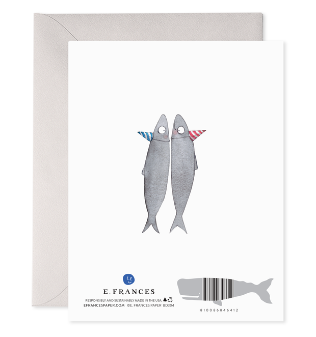 sardines birthday card