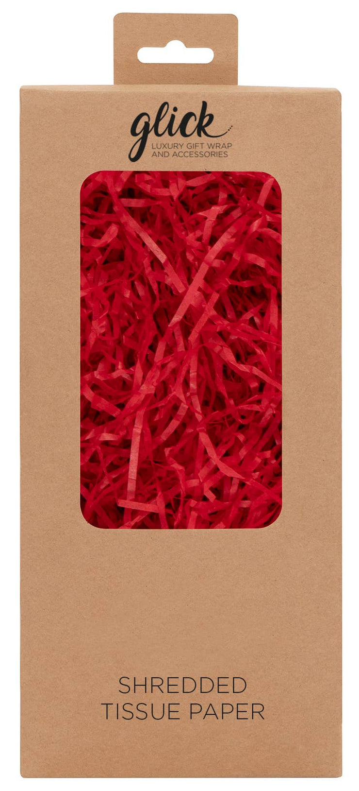 shredded tissue - red