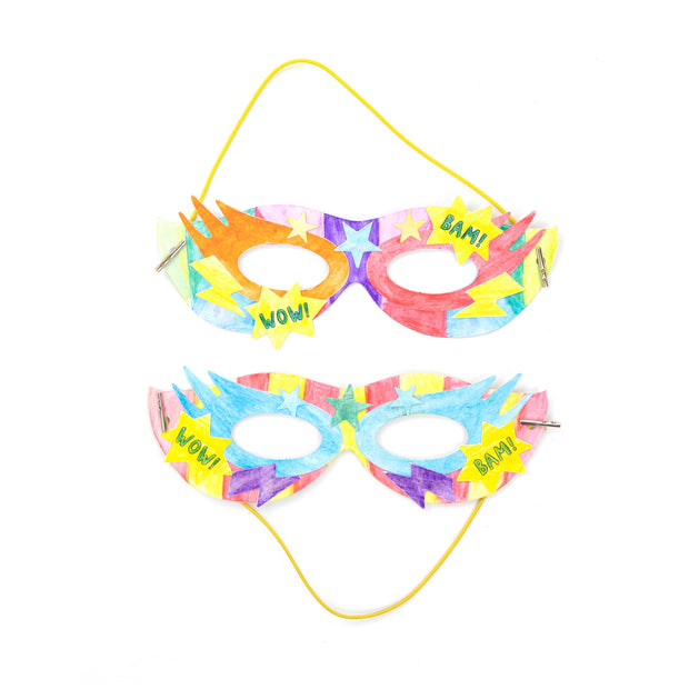 make your own superhero mask