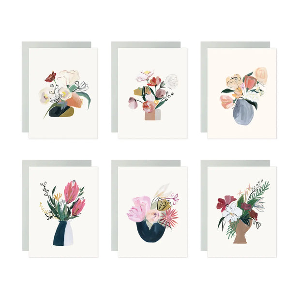 bouquet series assorted card set