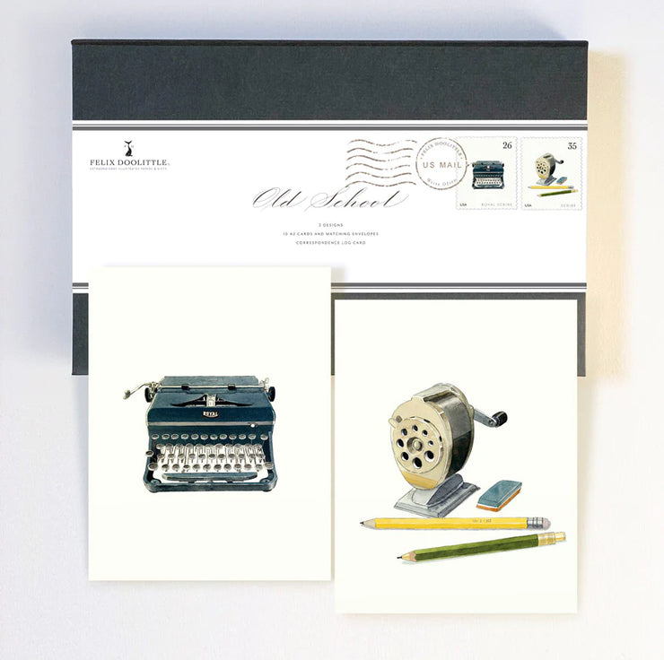 desk box couplet stationery sets - various styles