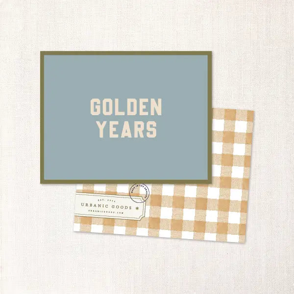 Golden Years Card
