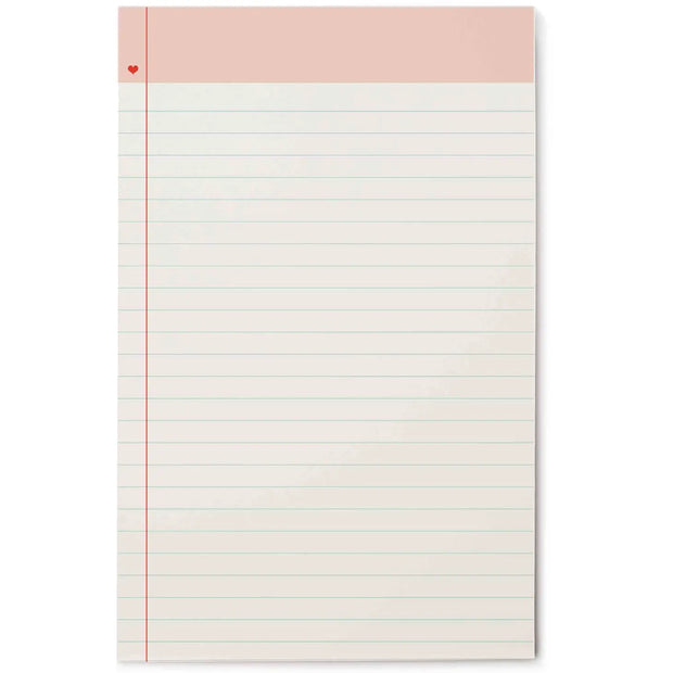 sweetheart notepad