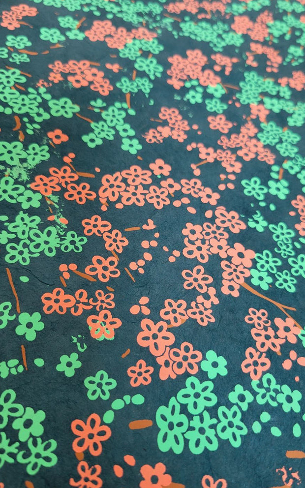 forever floral gift wrap sheet