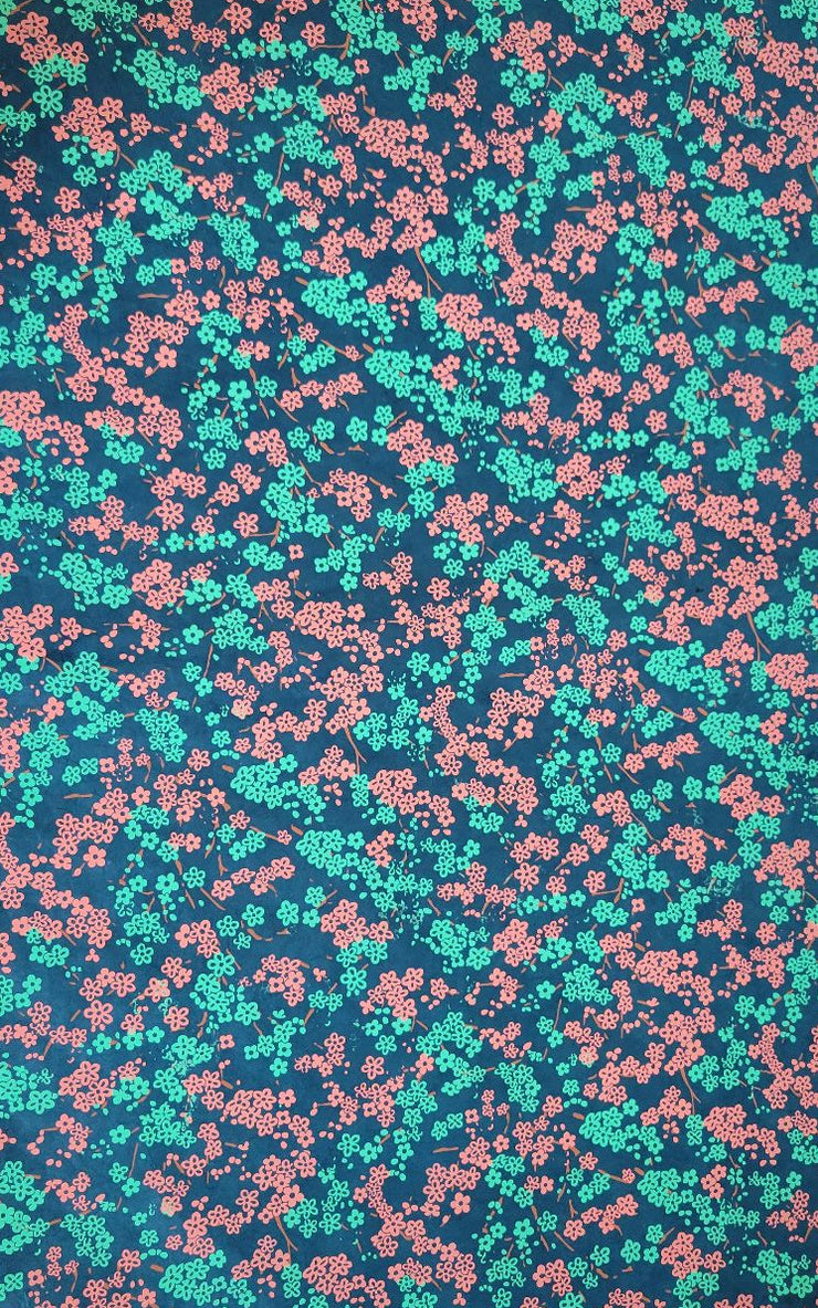 forever floral gift wrap sheet