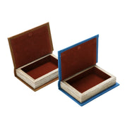 small book storage box - various styles