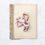 reactive glaze stonewear octopus