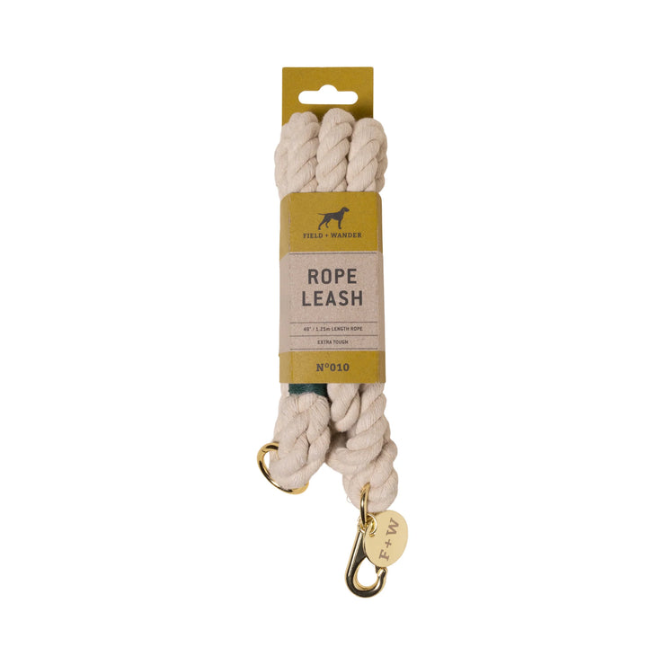 braided rope leash