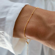 delicate ball chain bracelet