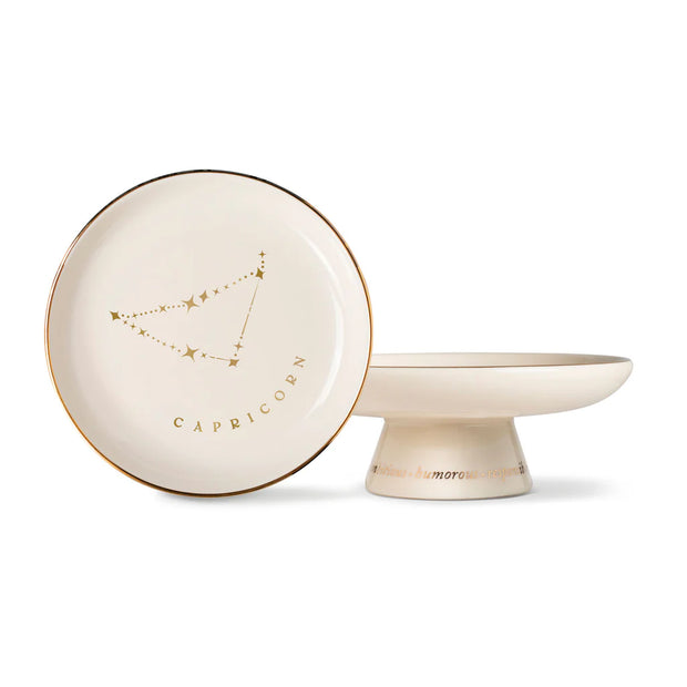 starry pedestal tray - various signs