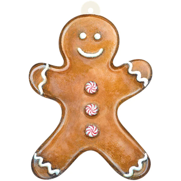gingerbread man gift tag - pack of 12