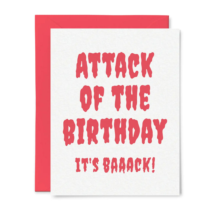 attack of the birthday card