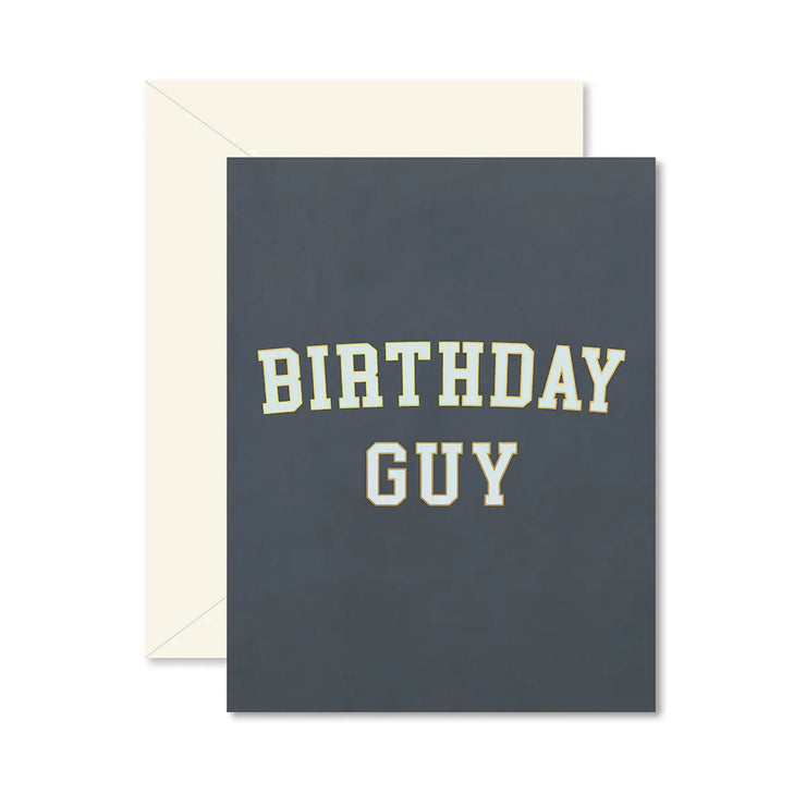 birthday guy university card