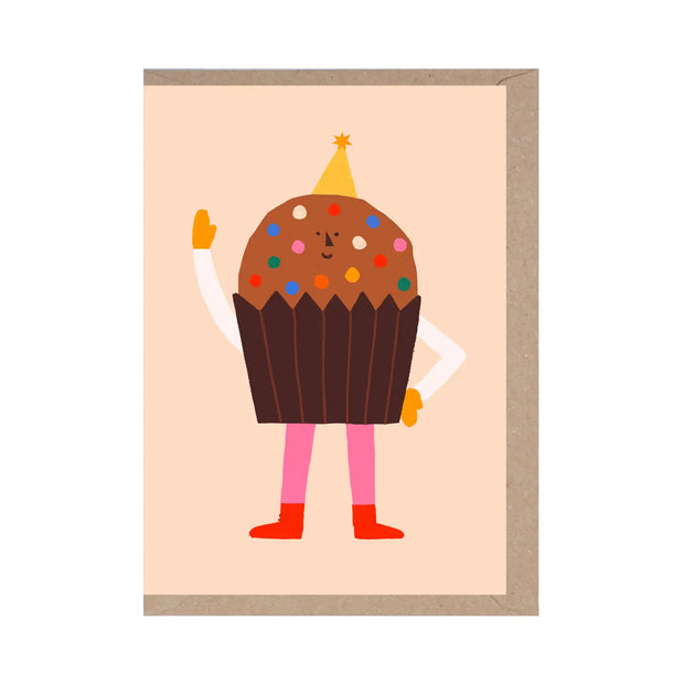 cupcake greeting card